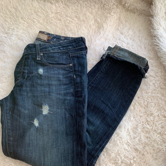 Paige SKYLINE ANKIE PEG JEANS - Picture 11 of 12